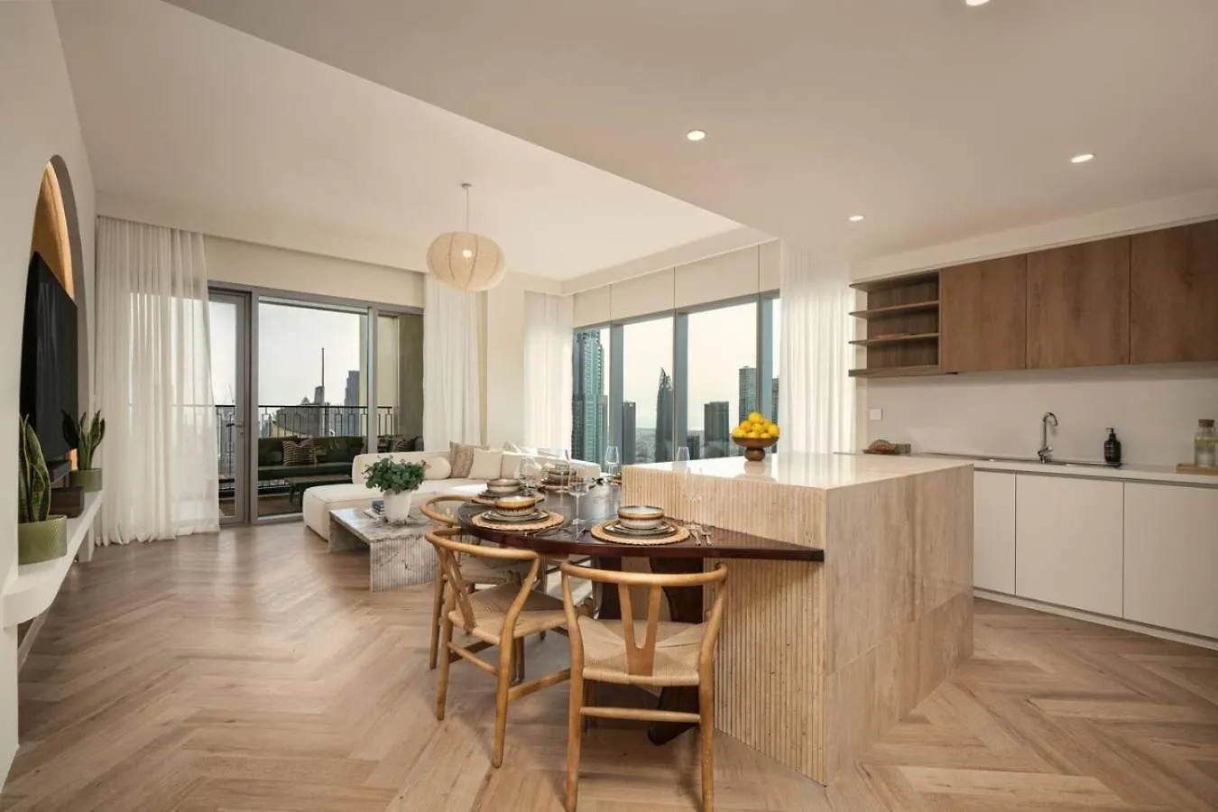 Apartment Seraya Residence 12 - 3Bdr - Private Sauna And Hot Tub With View Dubai
